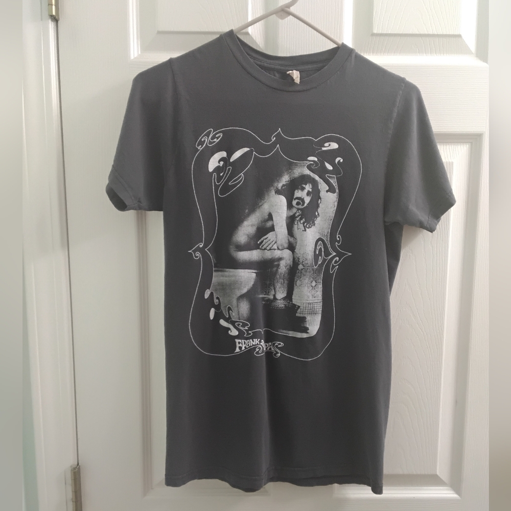 Vintage Y2K Frank Zappa Toliet Tee